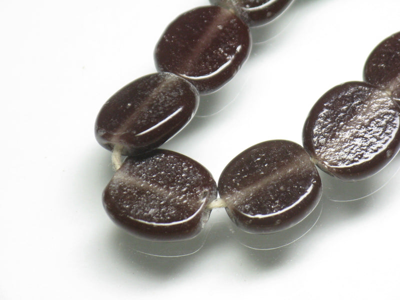 TOKO-BEADS AG954-52N Glass bead  (strand) 9.5~11mm AG954-52N 丸型フラットビーズ（連） 9.5~11mm Asian bead & African bead  Handmade,Lampeork,bead,asia,india,ethnic,parts,accessory,beads とんぼ玉,ビーズ,トンボ玉,アジア,インド,エスニック,手作り,パーツ,アクセサリー