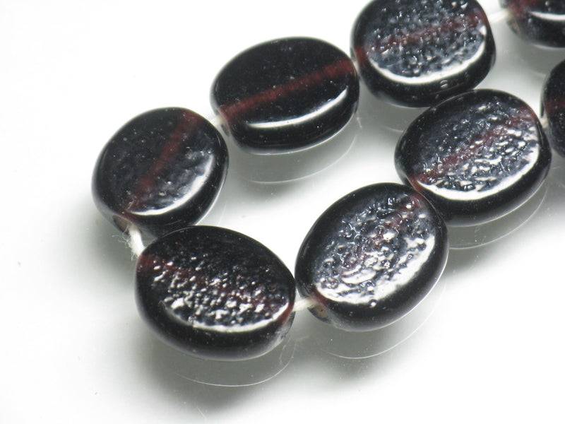 TOKO-BEADS AG954-53N Glass bead  (strand) 9.5~11mm AG954-53N 丸型フラットビーズ（連） 9.5~11mm Asian bead & African bead  Handmade,Lampeork,bead,asia,india,ethnic,parts,accessory,beads とんぼ玉,ビーズ,トンボ玉,アジア,インド,エスニック,手作り,パーツ,アクセサリー