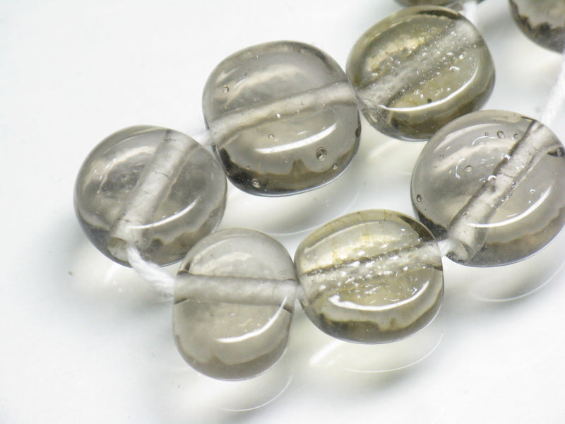 TOKO-BEADS AG954-55N Glass bead  (strand) 9.5~11mm AG954-55N 丸型フラットビーズ（連） 9.5~11mm Asian bead & African bead  Handmade,Lampeork,bead,asia,india,ethnic,parts,accessory,beads とんぼ玉,ビーズ,トンボ玉,アジア,インド,エスニック,手作り,パーツ,アクセサリー