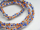 TOKO-BEADS AG955N-15 Glass bead (strand) 4~6mm AG955N-15 微小とんぼ玉（連） 4~6mm Asian bead & African bead  Handmade,Lampeork,bead,asia,india,ethnic,parts,accessory,beads とんぼ玉,ビーズ,トンボ玉,アジア,インド,エスニック,手作り,パーツ,アクセサリー