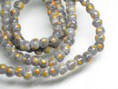 TOKO-BEADS AG955N-25 Glass bead (strand) 4~6mm AG955N-25 微小とんぼ玉（連） 4~6mm Asian bead & African bead  Handmade,Lampeork,bead,asia,india,ethnic,parts,accessory,beads とんぼ玉,ビーズ,トンボ玉,アジア,インド,エスニック,手作り,パーツ,アクセサリー