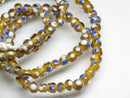 TOKO-BEADS AG955N-26 Glass bead (strand) 4~6mm AG955N-26 微小とんぼ玉（連） 4~6mm Asian bead & African bead  Handmade,Lampeork,bead,asia,india,ethnic,parts,accessory,beads とんぼ玉,ビーズ,トンボ玉,アジア,インド,エスニック,手作り,パーツ,アクセサリー