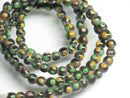 TOKO-BEADS AG955N-29 Glass bead (strand) 4~6mm AG955N-29 微小とんぼ玉（連） 4~6mm Asian bead & African bead  Handmade,Lampeork,bead,asia,india,ethnic,parts,accessory,beads とんぼ玉,ビーズ,トンボ玉,アジア,インド,エスニック,手作り,パーツ,アクセサリー
