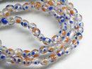 TOKO-BEADS AG955N-30 Glass bead (strand) 4~6mm AG955N-30 微小とんぼ玉（連） 4~6mm Asian bead & African bead  Handmade,Lampeork,bead,asia,india,ethnic,parts,accessory,beads とんぼ玉,ビーズ,トンボ玉,アジア,インド,エスニック,手作り,パーツ,アクセサリー