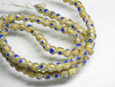 TOKO-BEADS AG955N-42 Glass bead (strand) 4~6mm AG955N-42 微小とんぼ玉（連） 4~6mm Asian bead & African bead  Handmade,Lampeork,bead,asia,india,ethnic,parts,accessory,beads とんぼ玉,ビーズ,トンボ玉,アジア,インド,エスニック,手作り,パーツ,アクセサリー