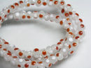 TOKO-BEADS AG955N-50 Glass bead (strand) 6~6.5mm AG955N-50 微小とんぼ玉（連） 6~6.5mm Asian bead & African bead  Handmade,Lampeork,bead,asia,india,ethnic,parts,accessory,beads とんぼ玉,ビーズ,トンボ玉,アジア,インド,エスニック,手作り,パーツ,アクセサリー