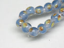 TOKO-BEADS AG955-06N Glass bead (strand) 4~6mm AG955-06N 微小とんぼ玉（連） 4~6mm Asian bead & African bead  Handmade,Lampeork,bead,asia,india,ethnic,parts,accessory,beads とんぼ玉,ビーズ,トンボ玉,アジア,インド,エスニック,手作り,パーツ,アクセサリー