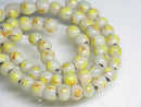 TOKO-BEADS AG955-13N Glass bead (strand) 4~6mm AG955-13N 微小とんぼ玉（連） 4~6mm Asian bead & African bead  Handmade,Lampeork,bead,asia,india,ethnic,parts,accessory,beads とんぼ玉,ビーズ,トンボ玉,アジア,インド,エスニック,手作り,パーツ,アクセサリー