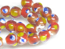 TOKO-BEADS AG955-19N Glass bead (strand) 4~6mm AG955-19N 微小とんぼ玉（連） 4~6mm Asian bead & African bead  Handmade,Lampeork,bead,asia,india,ethnic,parts,accessory,beads とんぼ玉,ビーズ,トンボ玉,アジア,インド,エスニック,手作り,パーツ,アクセサリー