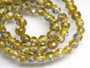 TOKO-BEADS AG955-20N Glass bead (strand) 6~6.5mm AG955-20N 微小とんぼ玉（連） 6~6.5mm Asian bead & African bead  Handmade,Lampeork,bead,asia,india,ethnic,parts,accessory,beads とんぼ玉,ビーズ,トンボ玉,アジア,インド,エスニック,手作り,パーツ,アクセサリー