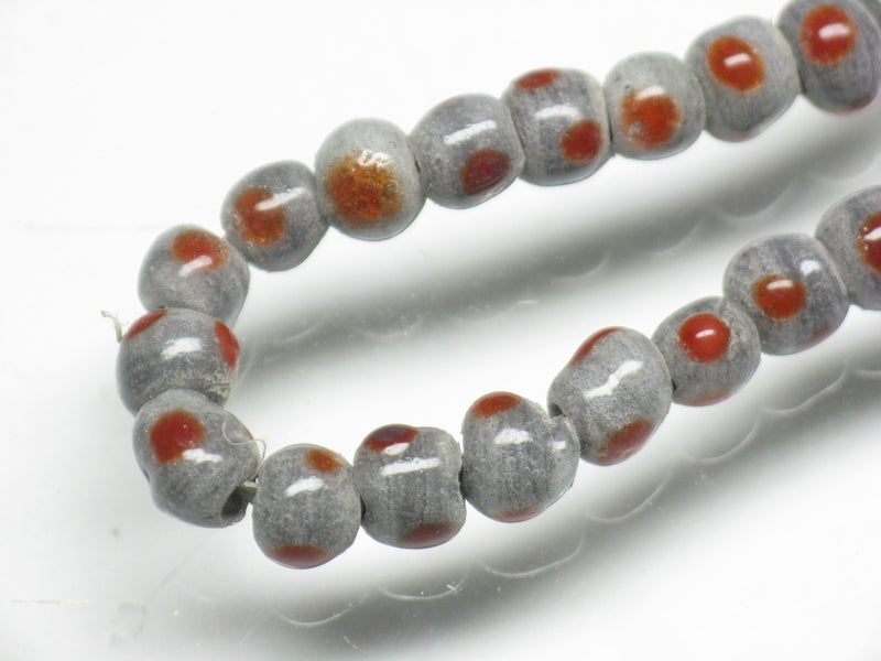 TOKO-BEADS AG955N-22 Glass bead (strand) 4~6mm AG955N-22 微小とんぼ玉（連） 4~6mm Asian bead & African bead  Handmade,Lampeork,bead,asia,india,ethnic,parts,accessory,beads とんぼ玉,ビーズ,トンボ玉,アジア,インド,エスニック,手作り,パーツ,アクセサリー