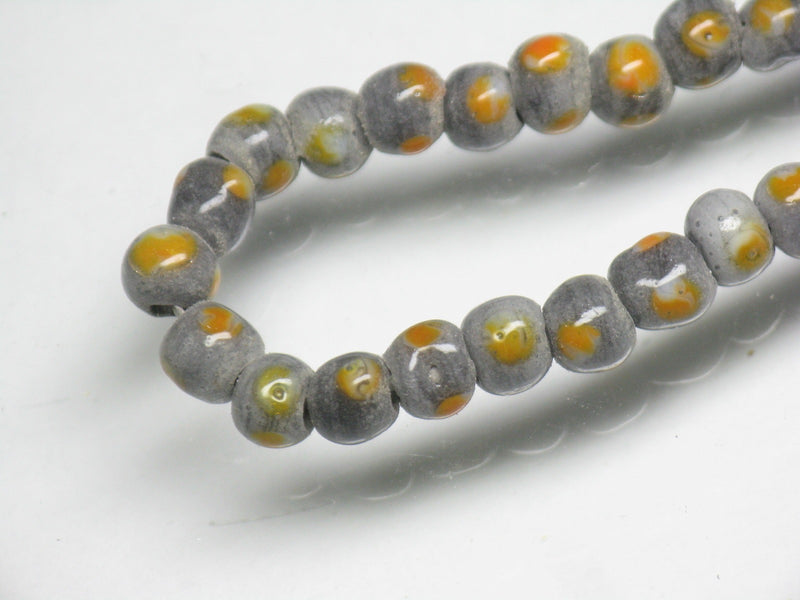 TOKO-BEADS AG955N-31 Glass bead (strand) 4~6mm AG955N-31 微小とんぼ玉（連） 4~6mm Asian bead & African bead  Handmade,Lampeork,bead,asia,india,ethnic,parts,accessory,beads とんぼ玉,ビーズ,トンボ玉,アジア,インド,エスニック,手作り,パーツ,アクセサリー
