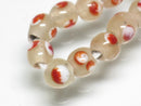 TOKO-BEADS AG955-36N Glass bead (strand) 4~6mm AG955-36N 微小とんぼ玉（連） 4~6mm Asian bead & African bead  Handmade,Lampeork,bead,asia,india,ethnic,parts,accessory,beads とんぼ玉,ビーズ,トンボ玉,アジア,インド,エスニック,手作り,パーツ,アクセサリー