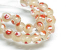 TOKO-BEADS AG955-36N Glass bead (strand) 4~6mm AG955-36N 微小とんぼ玉（連） 4~6mm Asian bead & African bead  Handmade,Lampeork,bead,asia,india,ethnic,parts,accessory,beads とんぼ玉,ビーズ,トンボ玉,アジア,インド,エスニック,手作り,パーツ,アクセサリー