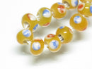 TOKO-BEADS AG955-37N Glass bead (strand) 4~6mm AG955-37N 微小とんぼ玉（連） 4~6mm Asian bead & African bead  Handmade,Lampeork,bead,asia,india,ethnic,parts,accessory,beads とんぼ玉,ビーズ,トンボ玉,アジア,インド,エスニック,手作り,パーツ,アクセサリー