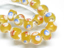TOKO-BEADS AG955-37N Glass bead (strand) 4~6mm AG955-37N 微小とんぼ玉（連） 4~6mm Asian bead & African bead  Handmade,Lampeork,bead,asia,india,ethnic,parts,accessory,beads とんぼ玉,ビーズ,トンボ玉,アジア,インド,エスニック,手作り,パーツ,アクセサリー