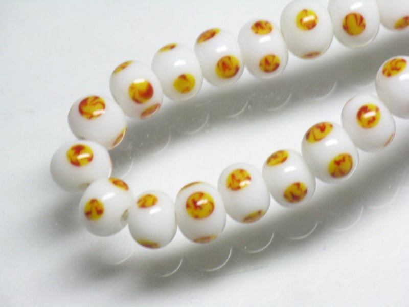 AG955N-43 Glass bead (strand) 6~6.5mm
