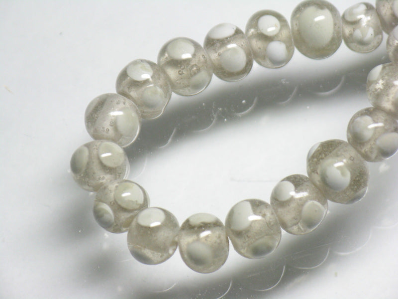 TOKO-BEADS AG955N-56 Glass bead (strand) 6~6.5mm AG955N-56 微小とんぼ玉（連） 6~6.5mm Asian bead & African bead  Handmade,Lampeork,bead,asia,india,ethnic,parts,accessory,beads とんぼ玉,ビーズ,トンボ玉,アジア,インド,エスニック,手作り,パーツ,アクセサリー