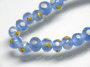 TOKO-BEADS AG955-58N Glass bead (strand) 5.5~6mm AG955-58N 微小とんぼ玉（連） 5.5~6mm Asian bead & African bead  Handmade,Lampeork,bead,asia,india,ethnic,parts,accessory,beads とんぼ玉,ビーズ,トンボ玉,アジア,インド,エスニック,手作り,パーツ,アクセサリー