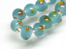 TOKO-BEADS AG955-60N Glass bead (strand) 5~5.5mm AG955-60N 微小とんぼ玉（連） 5~5.5mm Asian bead & African bead  Handmade,Lampeork,bead,asia,india,ethnic,parts,accessory,beads とんぼ玉,ビーズ,トンボ玉,アジア,インド,エスニック,手作り,パーツ,アクセサリー