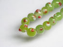 TOKO-BEADS AG955-64N Glass bead (strand) 5~5.5mm AG955-64N 微小とんぼ玉（連） 5~5.5mm Asian bead & African bead  Handmade,Lampeork,bead,asia,india,ethnic,parts,accessory,beads とんぼ玉,ビーズ,トンボ玉,アジア,インド,エスニック,手作り,パーツ,アクセサリー