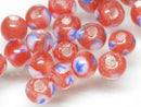 TOKO-BEADS AG955-01S Glass bead 6~6.5mm AG955-01S 微小とんぼ玉 6~6.5mm Asian bead & African bead  Handmade,Lampeork,bead,asia,india,ethnic,parts,accessory,beads とんぼ玉,ビーズ,トンボ玉,アジア,インド,エスニック,手作り,パーツ,アクセサリー