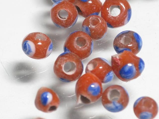 TOKO-BEADS AG955S-18 Glass bead 4~6mm AG955S-18 微小とんぼ玉 4~6mm Asian bead & African bead  Handmade,Lampeork,bead,asia,india,ethnic,parts,accessory,beads とんぼ玉,ビーズ,トンボ玉,アジア,インド,エスニック,手作り,パーツ,アクセサリー