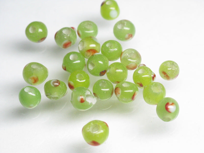 TOKO-BEADS AG955-64S Glass bead 5~5.5mm AG955-64S 微小とんぼ玉 5~5.5mm Asian bead & African bead  Handmade,Lampeork,bead,asia,india,ethnic,parts,accessory,beads とんぼ玉,ビーズ,トンボ玉,アジア,インド,エスニック,手作り,パーツ,アクセサリー