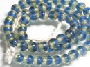TOKO-BEADS AG956N-03 Glass bead (strand) 6~7mm AG956N-03 ツートーンビーズ（連） 6~7mm Asian bead & African bead  Handmade,Lampeork,bead,asia,india,ethnic,parts,accessory,beads とんぼ玉,ビーズ,トンボ玉,アジア,インド,エスニック,手作り,パーツ,アクセサリー