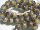 TOKO-BEADS AG956N-26 Glass bead (strand) 8~9mm AG956N-26 ツートーンビーズ（連） 8~9mm Asian bead & African bead  Handmade,Lampeork,bead,asia,india,ethnic,parts,accessory,beads とんぼ玉,ビーズ,トンボ玉,アジア,インド,エスニック,手作り,パーツ,アクセサリー