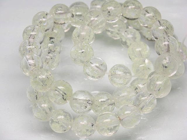 TOKO-BEADS AG958N-21 Luminous Glass bead (strand) 8mm AG958N-21 蓄光ガラスビーズ（連） 8mm Asian bead & African bead  Handmade,Lampeork,bead,asia,india,ethnic,parts,accessory,beads とんぼ玉,ビーズ,トンボ玉,アジア,インド,エスニック,手作り,パーツ,アクセサリー