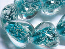 TOKO-BEADS AG958-97N Luminous Glass bead (strand) 20mm AG958-97N 蓄光ガラスビーズ（連） 20mmAG958-97N Luminous Glass bead (strand) 20mmHandmade,Lampeork,bead,asia,india,ethnic,parts,accessory,beads| TOKO-BEADS |AG958-97N Luminous Glass bead (strand) 20mm Asian bead & African bead  Handmade,Lampeork,bead,asia,india,ethnic,parts,accessory,beads とんぼ玉,ビーズ,トンボ玉,アジア,インド,エスニック,手作り,パーツ,アクセサリー