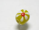 TOKO-BEADS AG959-11S Glass bead 9~11mm AG959-11S フラワービーズ 9~11mm Asian bead & African bead  Handmade,Lampeork,bead,asia,india,ethnic,parts,accessory,beads とんぼ玉,ビーズ,トンボ玉,アジア,インド,エスニック,手作り,パーツ,アクセサリー