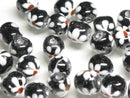 TOKO-BEADS AG959-16S Glass bead 10~11mm AG959-16S フラワービーズ 10~11mm Asian bead & African bead  Handmade,Lampeork,bead,asia,india,ethnic,parts,accessory,beads とんぼ玉,ビーズ,トンボ玉,アジア,インド,エスニック,手作り,パーツ,アクセサリー