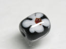 TOKO-BEADS AG959-16S Glass bead 10~11mm AG959-16S フラワービーズ 10~11mm Asian bead & African bead  Handmade,Lampeork,bead,asia,india,ethnic,parts,accessory,beads とんぼ玉,ビーズ,トンボ玉,アジア,インド,エスニック,手作り,パーツ,アクセサリー