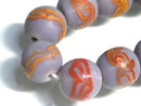 TOKO-BEADS AG962-04N Arrow feather pattern glass bead (strand) 12mm AG962-04N 矢羽模様とんぼ玉（連） 12mmAG962-04N Arrow feather pattern glass bead (strand) 12mmHandmade,Lampeork,bead,asia,india,ethnic,parts,accessory,beads| TOKO-BEADS |AG962-04N Arrow feather pattern glass bead (strand) 12mm Asian bead & African bead  Handmade,Lampeork,bead,asia,india,ethnic,parts,accessory,beads とんぼ玉,ビーズ,トンボ玉,アジア,インド,エスニック,手作り,パーツ,アクセサリー
