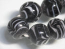 TOKO-BEADS AG962-07N Arrow feather pattern glass bead (strand) 13.5mm AG962-07N 矢羽模様とんぼ玉（連） 13.5mmAG962-07N Arrow feather pattern glass bead (strand) 13.5mmHandmade,Lampeork,bead,asia,india,ethnic,parts,accessory,beads| TOKO-BEADS |AG962-07N Arrow feather pattern glass bead (strand) 13.5mm Asian bead & African bead  Handmade,Lampeork,bead,asia,india,ethnic,parts,accessory,beads とんぼ玉,ビーズ,トンボ玉,アジア,インド,エスニック,手作り,パーツ,アクセサリー