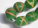 TOKO-BEADS AG962-31N Glass bead (strand) 12mm AG962-31N カラーベルトビーズ（連） 12mmAG962-31N Glass bead (strand) 12mmHandmade,Lampeork,bead,asia,india,ethnic,parts,accessory,beads| TOKO-BEADS |AG962-31N Glass bead (strand) 12mm Asian bead & African bead  Handmade,Lampeork,bead,asia,india,ethnic,parts,accessory,beads とんぼ玉,ビーズ,トンボ玉,アジア,インド,エスニック,手作り,パーツ,アクセサリー