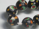 TOKO-BEADS AG962-35N Glass bead (strand) 9mm AG962-35N とんぼ玉（連） 9mm Asian bead & African bead  Handmade,Lampeork,bead,asia,india,ethnic,parts,accessory,beads とんぼ玉,ビーズ,トンボ玉,アジア,インド,エスニック,手作り,パーツ,アクセサリー