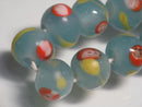 TOKO-BEADS AG962-42N Glass bead (strand) 11.5mm AG962-42N とんぼ玉（連） 11.5mm Asian bead & African bead  Handmade,Lampeork,bead,asia,india,ethnic,parts,accessory,beads とんぼ玉,ビーズ,トンボ玉,アジア,インド,エスニック,手作り,パーツ,アクセサリー
