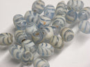 TOKO-BEADS | TOKO-BEADS |AG962-50S 矢羽模様とんぼ玉 6.5~7.5mm | TOKO-BEADS |AG962-50S Arrow feather pattern glass bead 6.5~7.5mm Asian bead & African bead  Handmade,Lampeork,bead,asia,india,ethnic,parts,accessory,beads とんぼ玉,ビーズ,トンボ玉,アジア,インド,エスニック,手作り,パーツ,アクセサリー