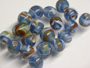 TOKO-BEADS | TOKO-BEADS |AG962-51S 矢羽模様とんぼ玉 8~9.5mm | TOKO-BEADS |AG962-51S Arrow feather pattern glass bead 8~9.5mm Asian bead & African bead  Handmade,Lampeork,bead,asia,india,ethnic,parts,accessory,beads とんぼ玉,ビーズ,トンボ玉,アジア,インド,エスニック,手作り,パーツ,アクセサリー