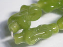 TOKO-BEADS | TOKO-BEADS |AG963-07N リボン型とんぼ玉（連） 16mm | TOKO-BEADS |AG963-07N Glass bead (strand) 16mm Asian bead & African bead  Handmade,Lampeork,bead,asia,india,ethnic,parts,accessory,beads とんぼ玉,ビーズ,トンボ玉,アジア,インド,エスニック,手作り,パーツ,アクセサリー