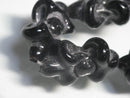 TOKO-BEADS | TOKO-BEADS |AG963-15N リボン型とんぼ玉（連） 16mm | TOKO-BEADS |AG963-15N Glass bead (strand) 16mm Asian bead & African bead  Handmade,Lampeork,bead,asia,india,ethnic,parts,accessory,beads とんぼ玉,ビーズ,トンボ玉,アジア,インド,エスニック,手作り,パーツ,アクセサリー