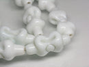 TOKO-BEADS | TOKO-BEADS |AG963-16N リボン型とんぼ玉（連） 16~18mm | TOKO-BEADS |AG963-16N Glass bead (strand) 16~18mm Asian bead & African bead  Handmade,Lampeork,bead,asia,india,ethnic,parts,accessory,beads とんぼ玉,ビーズ,トンボ玉,アジア,インド,エスニック,手作り,パーツ,アクセサリー