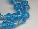TOKO-BEADS | TOKO-BEADS |AG963-17N リボン型とんぼ玉（連） 16~18mm | TOKO-BEADS |AG963-17N Glass bead (strand) 16~18mm Asian bead & African bead  Handmade,Lampeork,bead,asia,india,ethnic,parts,accessory,beads とんぼ玉,ビーズ,トンボ玉,アジア,インド,エスニック,手作り,パーツ,アクセサリー