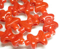 TOKO-BEADS | TOKO-BEADS |AG963-22N リボン型とんぼ玉（連） 20~22mm | TOKO-BEADS |AG963-22N Glass bead (strand) 20~22mm Asian bead & African bead  Handmade,Lampeork,bead,asia,india,ethnic,parts,accessory,beads とんぼ玉,ビーズ,トンボ玉,アジア,インド,エスニック,手作り,パーツ,アクセサリー