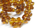 TOKO-BEADS | TOKO-BEADS |AG963-33N リボン型とんぼ玉（連） 22~24mm | TOKO-BEADS |AG963-33N Bow-shaped lampwork glass bead (strand) 22~24mm Asian bead & African bead  Handmade,Lampeork,bead,asia,india,ethnic,parts,accessory,beads とんぼ玉,ビーズ,トンボ玉,アジア,インド,エスニック,手作り,パーツ,アクセサリー