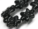 TOKO-BEADS | TOKO-BEADS |AG963-34N リボン型とんぼ玉（連） 23~25.5mm | TOKO-BEADS |AG963-34N Bow-shaped lampwork glass bead (strand) 23~25.5mm Asian bead & African bead  Handmade,Lampeork,bead,asia,india,ethnic,parts,accessory,beads とんぼ玉,ビーズ,トンボ玉,アジア,インド,エスニック,手作り,パーツ,アクセサリー