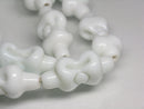 TOKO-BEADS AG963-16N Glass bead (strand) 16~18mm AG963-16N リボン型とんぼ玉（連） 16~18mm Asian bead & African bead  Handmade,Lampeork,bead,asia,india,ethnic,parts,accessory,beads とんぼ玉,ビーズ,トンボ玉,アジア,インド,エスニック,手作り,パーツ,アクセサリー